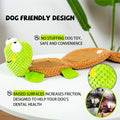 Dog Puzzle Toys Enrichment Treat Dispensing Squeaky Crinkle  Turtle