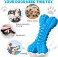 Tough Natural Rubber Puppy Bone - Chew Toys