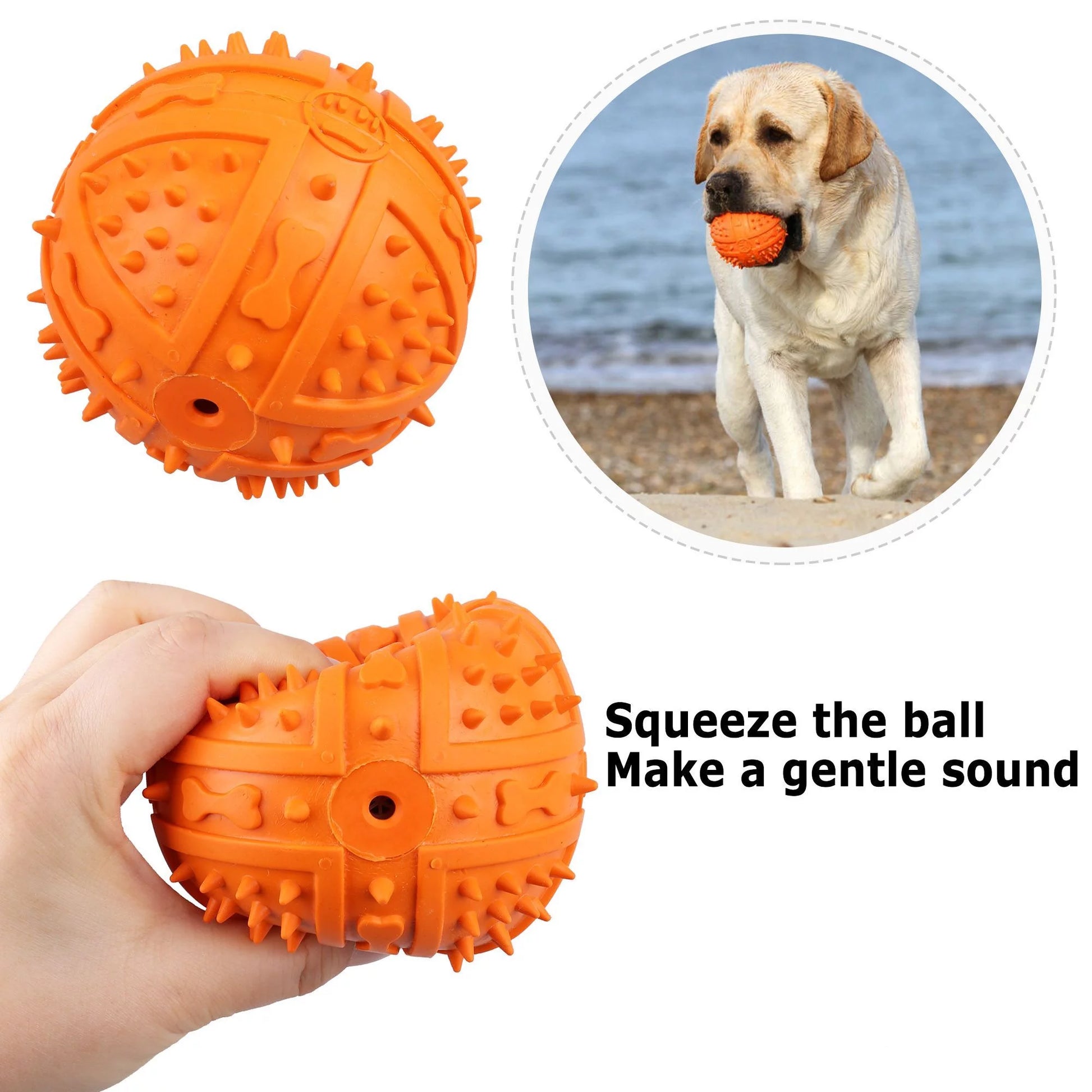 4 Pack Treat Ball, Large Dog