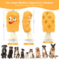 Mr. Chicky Rubber Dog Toy