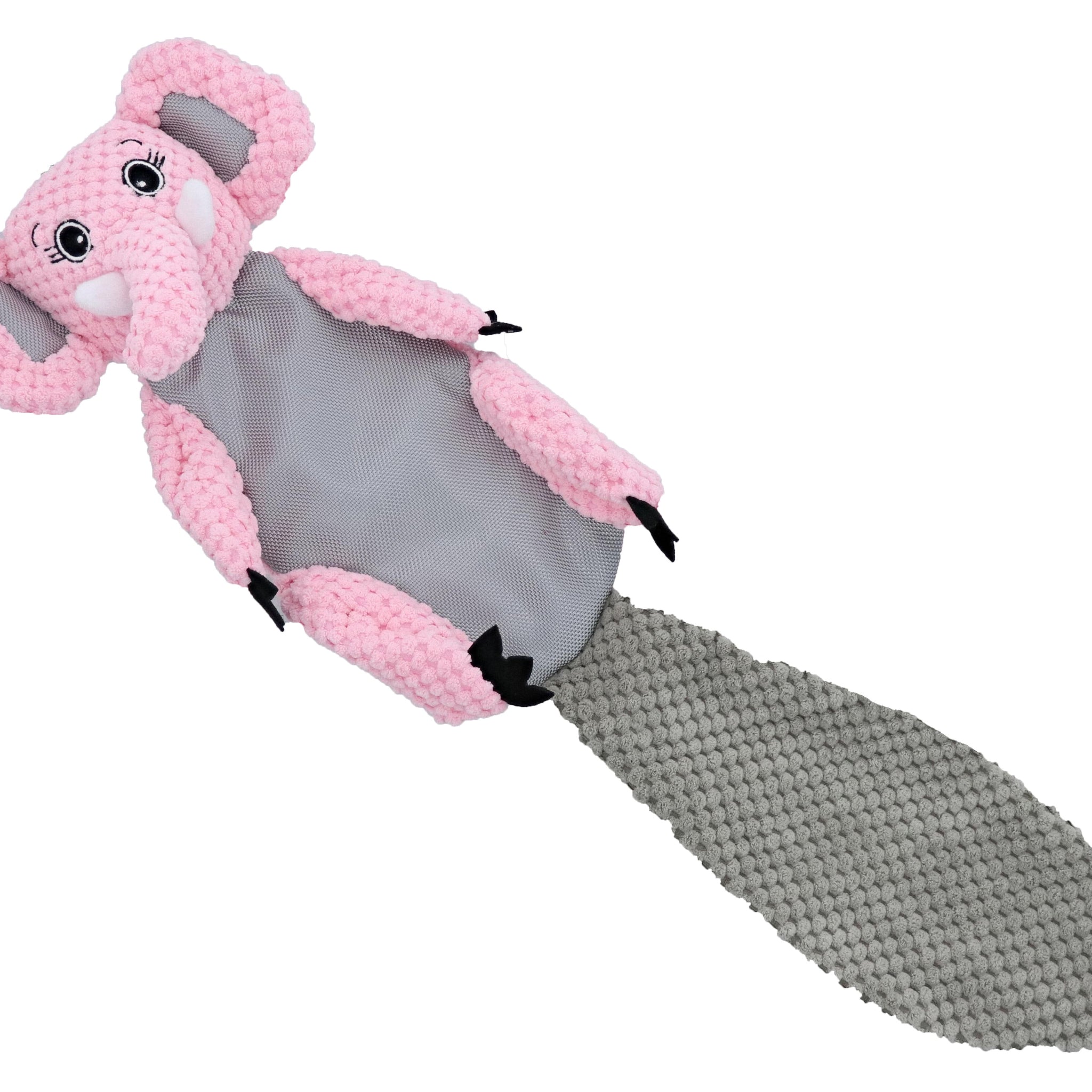 Play 365 Dog Toys Crinkle Flatty - Elephant