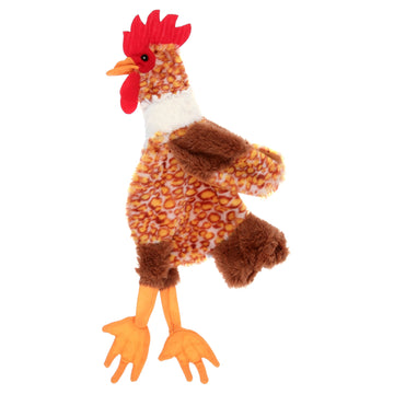 Skinneeez Stuffing Free Plush Chicken Dog Toy, 17"