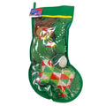 Holiday 5 Piece Dog Toy Stocking Gift Set, Green