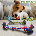 Dog Toys for Puppies -  18 Pcs Pet Interactive Toys with Rope Toys, Squeaky Toys, Plush Toys for Puppy and Small Dogs, Colorful, Durable & Safe Tug of War Toys, Great Toys for Furry Friends