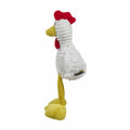 Tall Toes Plush Squeaky Chicken Tough Toy